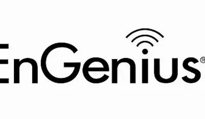 A black and white logo of genius